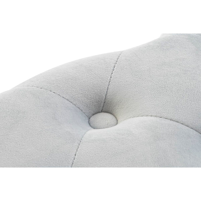 Hocker DKD Home Decor   Gold Metall Himmelsblau (120 x 45 x 40 cm)