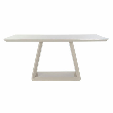 Esstisch DKD Home Decor Kristall Grau Holz MDF (160 x 90 x 75 cm)