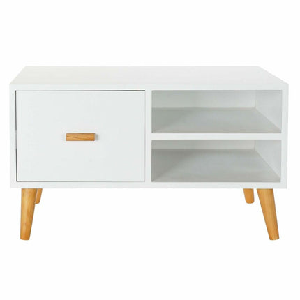 Anrichte DKD Home Decor Weiß Braun MDF (80 x 40 x 50 cm)
