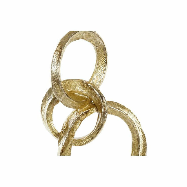 Deko-Figur DKD Home Decor 16 x 8 x 40 cm Grau Gold