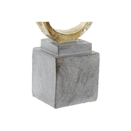 Deko-Figur DKD Home Decor 16 x 8 x 40 cm Grau Gold