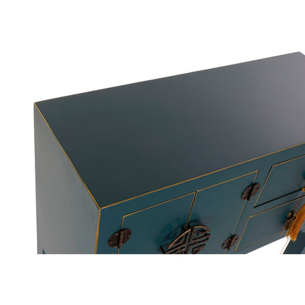 Konsole DKD Home Decor Tanne Blau Holz MDF 63 x 26 x 83 cm
