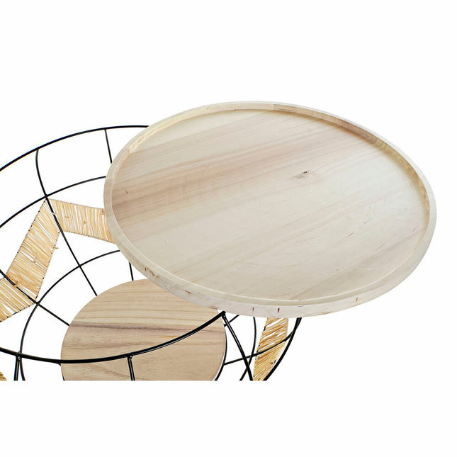 Tischdekoration DKD Home Decor 53 x 53 x 35,5 cm Metall Holz