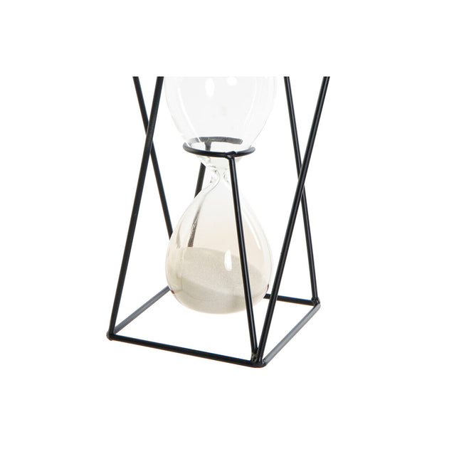 Sanduhr DKD Home Decor Schwarz Terrakotta Bernstein 14 x 14 x 19 cm