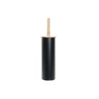 Toilettenbürste DKD Home Decor natürlich Schwarz Metall (10 x 10 x 38,5 cm)
