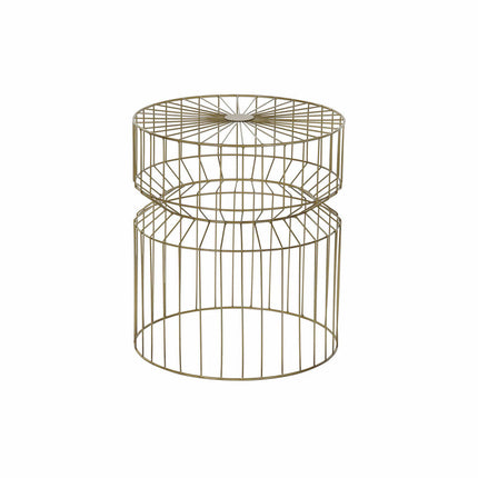 Beistelltisch DKD Home Decor Gold Metall (40,5 x 40,5 x 46 cm)