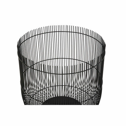 Blumentopf DKD Home Decor 34,5 x 34,5 x 88 cm Schwarz Metall