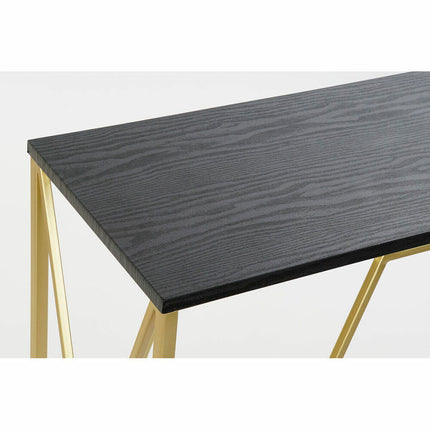 Konsole DKD Home Decor 107,5 x 36 x 79,5 cm Schwarz Gold Metall Holz