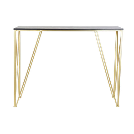 Konsole DKD Home Decor 107,5 x 36 x 79,5 cm Schwarz Gold Metall Holz
