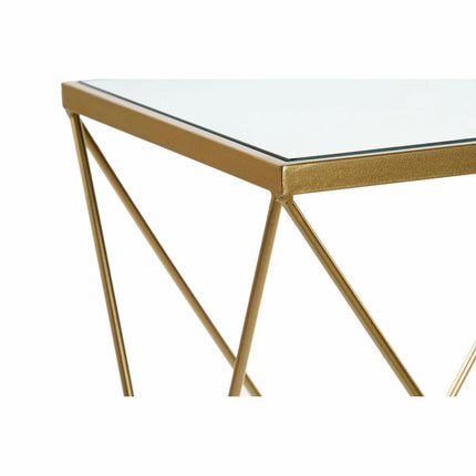 Konsole DKD Home Decor Spiegel Gold Metall (102 x 36 x 81 cm) (76 cm)