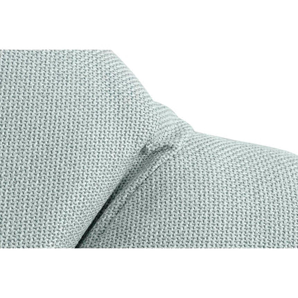 Kopfende des Betts DKD Home Decor Blau Polyester Holz MDF