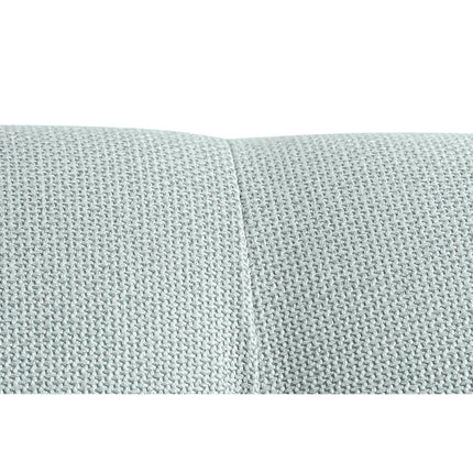 Kopfende des Betts DKD Home Decor Blau Polyester Holz MDF