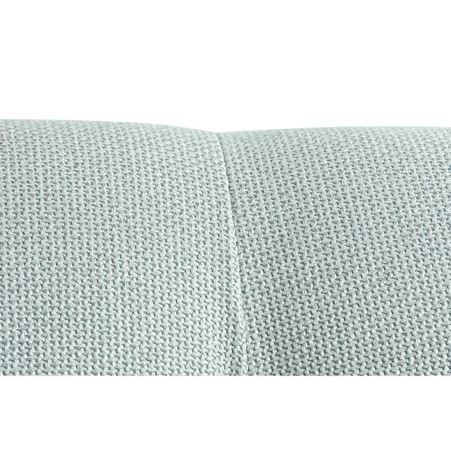 Kopfende des Betts DKD Home Decor Blau Polyester Holz MDF