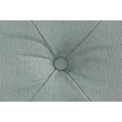 Kopfende des Betts DKD Home Decor Blau Polyester Holz MDF