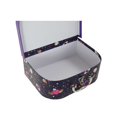 Set dekorativer Karten DKD Home Decor 28 x 9,5 x 20 cm Metall Für Kinder Pappe