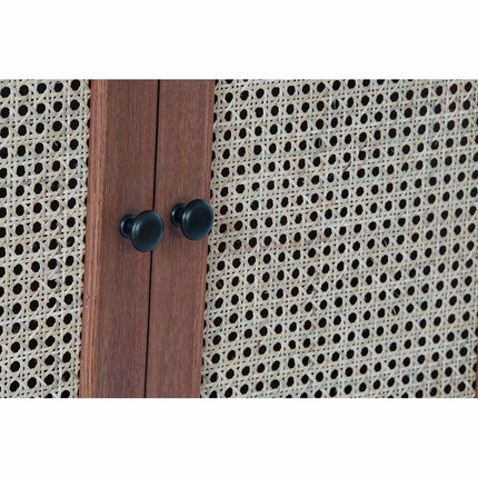 Anrichte DKD Home Decor Paulonia-Holz Rattan