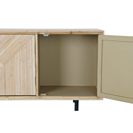Anrichte DKD Home Decor Tanne natürlich Metall Holz MDF (140 x 40 x 62 cm)