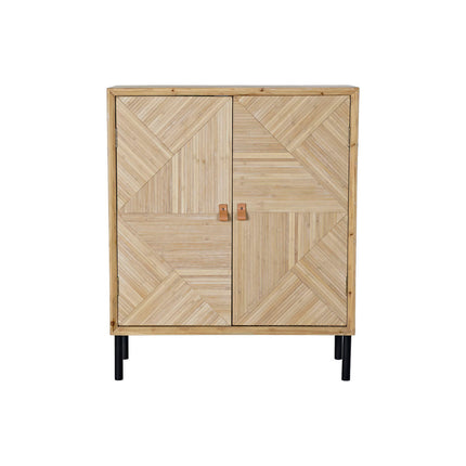 Anrichte DKD Home Decor Schwarz natürlich 80 x 35 x 95 cm