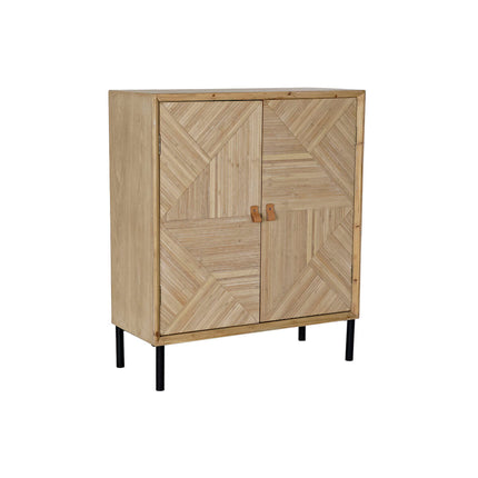 Anrichte DKD Home Decor Schwarz natürlich 80 x 35 x 95 cm