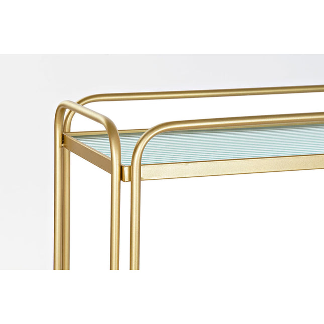 Tevogn DKD Home Decor 80 x 28 x 81 cm Kristall Gold Metall
