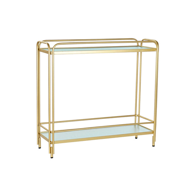Tevogn DKD Home Decor 80 x 28 x 81 cm Kristall Gold Metall