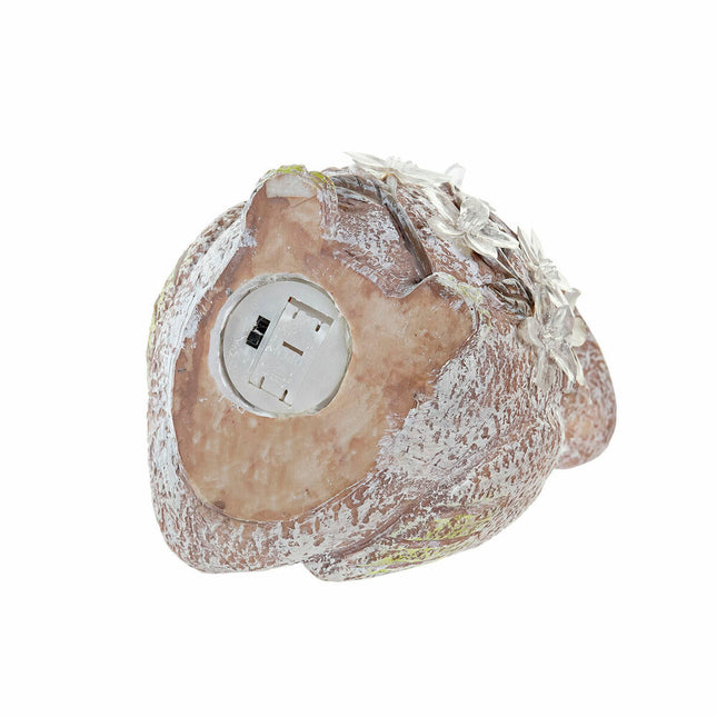 Deko-Figur DKD Home Decor 20,5 x 10 x 17 cm natürlich Rosa grün tiere Shabby Chic (3 Stücke)