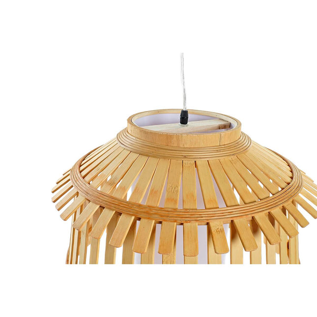 Deckenlampe DKD Home Decor Braun Polyester Bambus 50 W (43 x 43 x 29 cm)