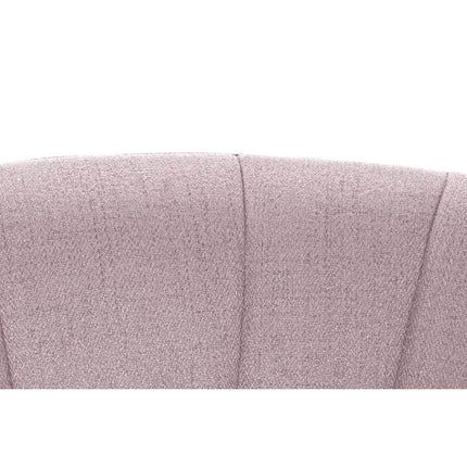 Sessel DKD Home Decor Schaum Rosa Golden Metall Holz Polyester (81 x 75 x 73 cm)