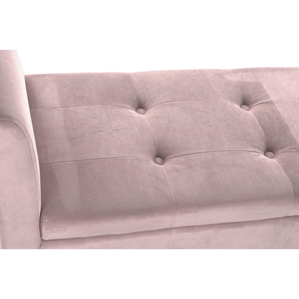 Barhocker DKD Home Decor   Rosa Holz Polyester (130 x 44 x 69 cm)