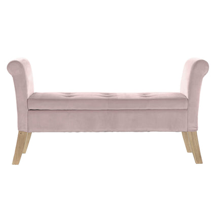 Barhocker DKD Home Decor   Rosa Holz Polyester (130 x 44 x 69 cm)