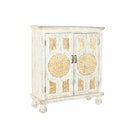 Anrichte DKD Home Decor Weiß Tanne Gold Holz MDF (93,5 x 36,5 x 110 cm)