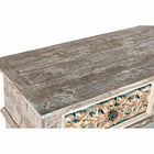 Kommode DKD Home Decor Weiß türkis Holz Orientalisch 99 x 38 x 91 cm