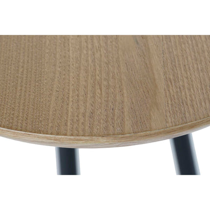 Esstisch DKD Home Decor natürlich Schwarz Metall 180 x 100 x 76 cm Holz MDF