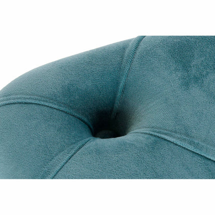 Barhocker DKD Home Decor   Blau Polyester Samt Holz MDF (88 x 53 x 48 cm)