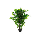 Dekorationspflanze DKD Home Decor 50 x 50 x 90 cm Metall Polyäthylen grün 30 x 40 cm Ficus Urban