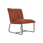 Sessel DKD Home Decor Schwarz Metall Polyester Terrakotta (66 x 71 x 77 cm)