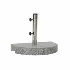 Fuß für Sonnenschirm DKD Home Decor Granit Edelstahl (45 x 28 x 36,5 cm)