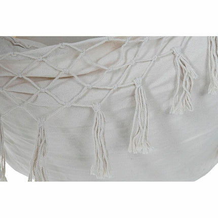 Hängematte DKD Home Decor Beige Baumwolle Kiefer (90 x 90 x 135 cm)