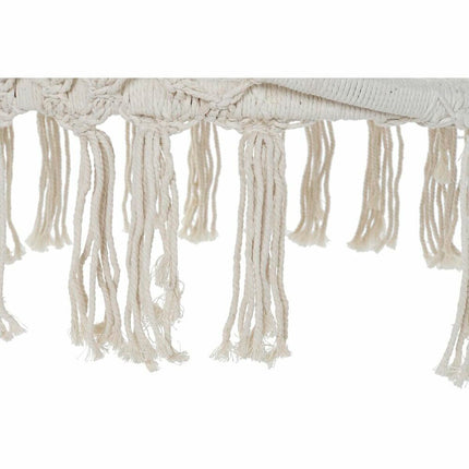 Hängematte DKD Home Decor Beige Polyester Baumwolle Stahl (80 x 63 x 120 cm)
