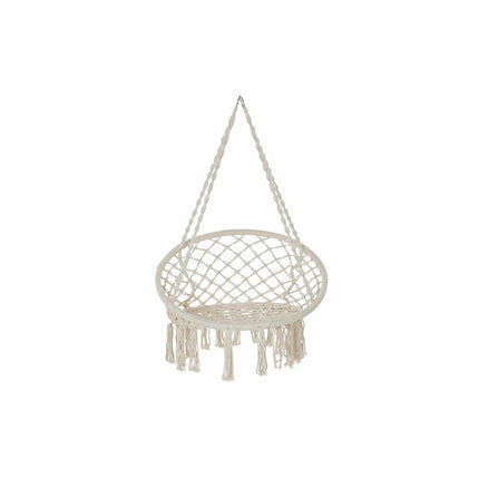 Hängematte DKD Home Decor Beige Polyester Baumwolle Stahl (80 x 63 x 120 cm)