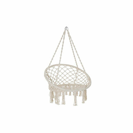 Hängematte DKD Home Decor Beige Polyester Baumwolle Stahl (80 x 63 x 120 cm)