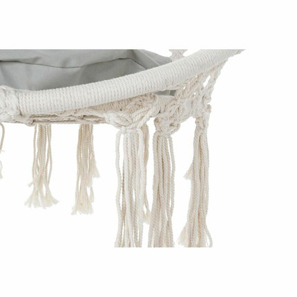 Hängematte DKD Home Decor Beige Polyester Baumwolle Bambus (82 x 62 x 123 cm)