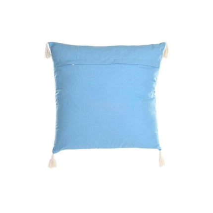 Kissen DKD Home Decor Blau Weiß 60 x 20 x 60 cm