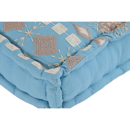 Sessel DKD Home Decor 150 x 74 x 14 cm Blau Himmelsblau (4 Stücke)