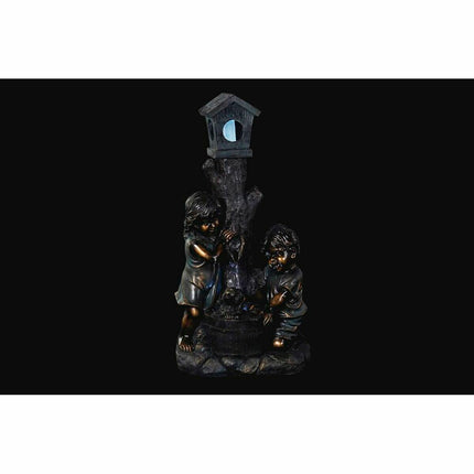 Gartenbrunnen DKD Home Decor Bronze Harz Kind (45 cm)