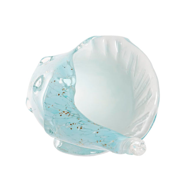 Deko-Figur DKD Home Decor Blau Perlenkette 26 x 11 x 13 cm Meeresschnecke