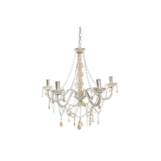 Deckenlampe DKD Home Decor 25W Creme 220 V (56 x 54 x 58 cm)