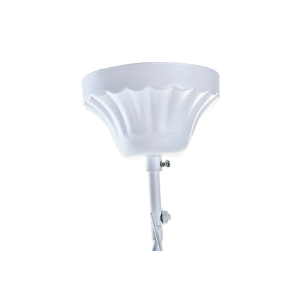 Deckenlampe DKD Home Decor 25W Rosa Weiß 220 V (49 x 47 x 37 cm)