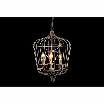 Deckenlampe DKD Home Decor 37 x 37 x 55 cm Metall Weiß 25 W