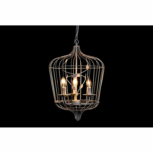 Deckenlampe DKD Home Decor 37 x 37 x 55 cm Metall Weiß 25 W